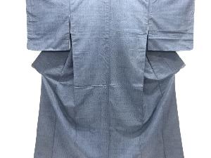 亀甲模様手織り紬着物